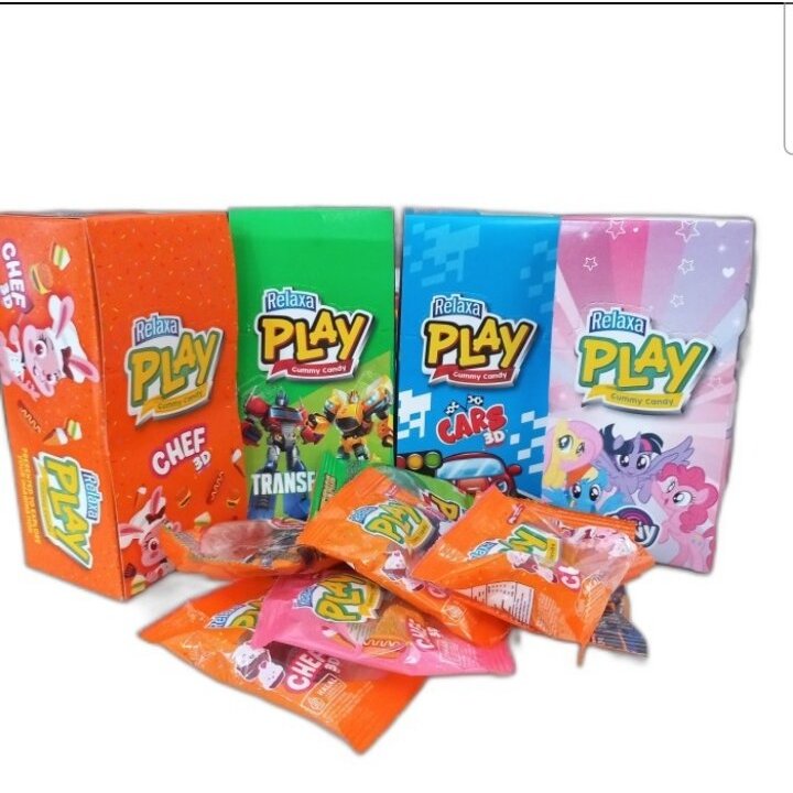 

Relaxa Play Gummy Candy isi 12/ box {12 x 12gr}