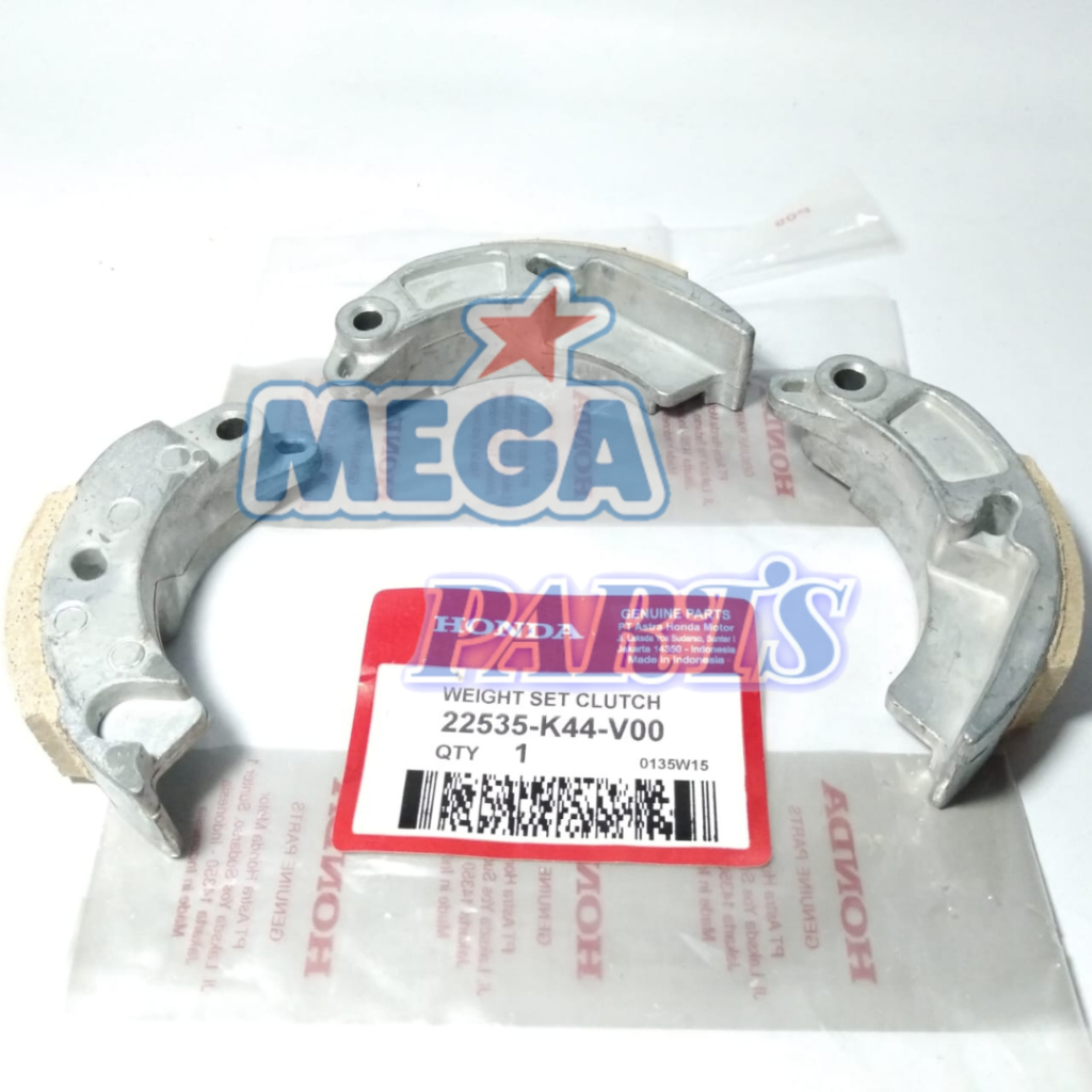 kampas ganda beat pop beat esp 2016-2019 k44 stater halus KAMPAS GANDA ONLY K44 BEAT POP VARIO 110