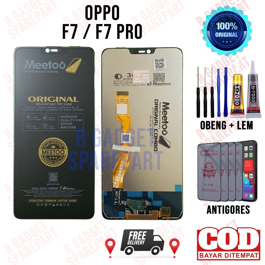 Lcd Oppo F7 / F7 Pro Original OEM Quality Lcd Touchscreen Oppo F7 / F7 Pro  Fullset