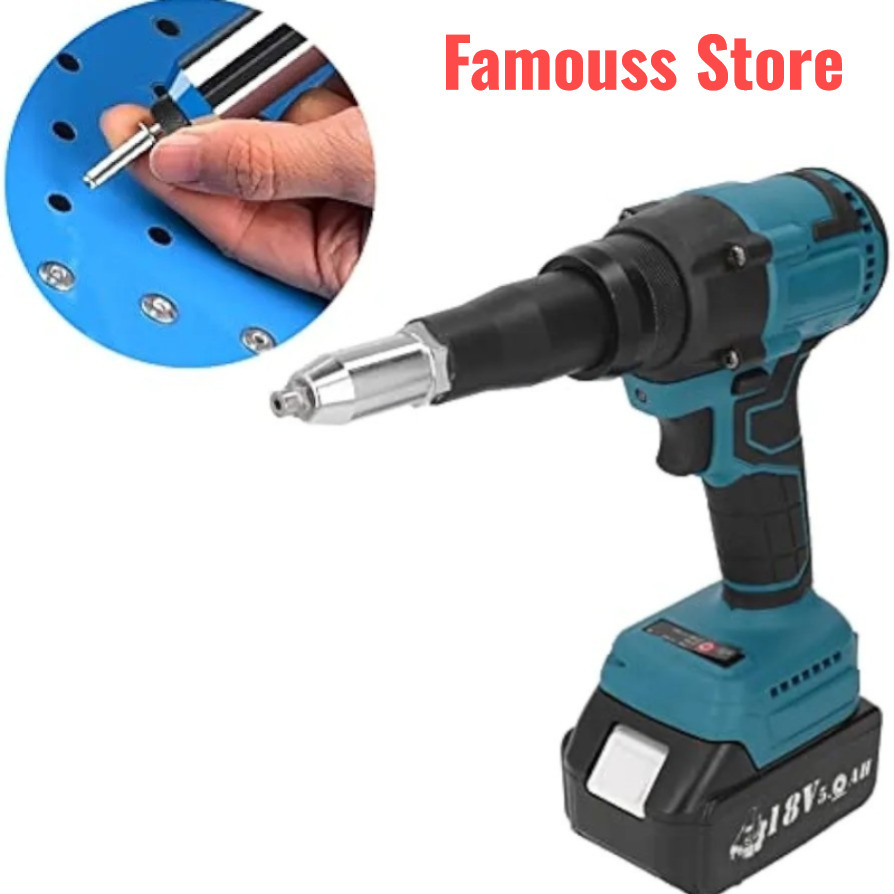 Mesin Bor Rivet Electric Rivet Gun cordles Alat bor rivet mesin rivet