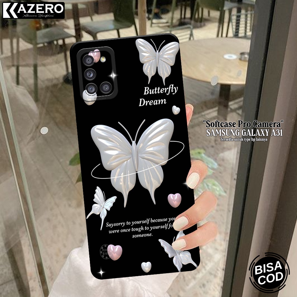 Silikon Samsung Galaxy A31 Fashion Case Aesthetic Case Hp Samsung Galaxy A31 Silikon Pro Camera Kesi