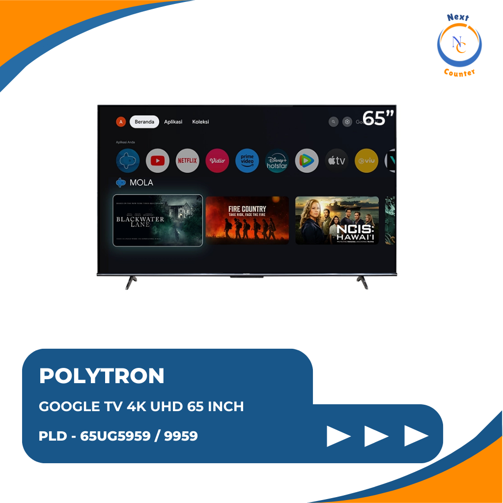 POLYTRON SMART GOOGLE TV  65 INCH 65UG5959 /9959