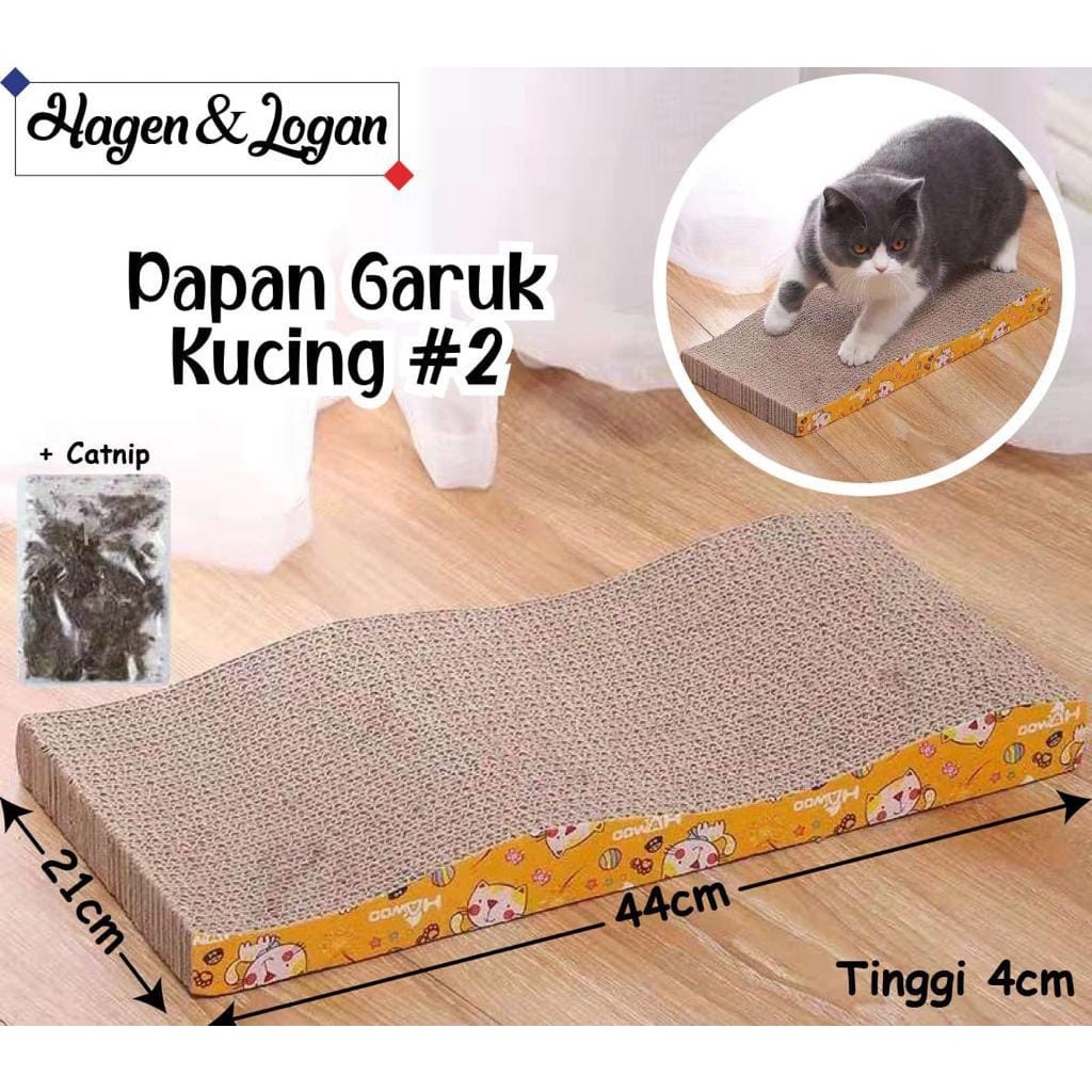 Mainan Garukan Kucing Papan Garuk Kucing #2