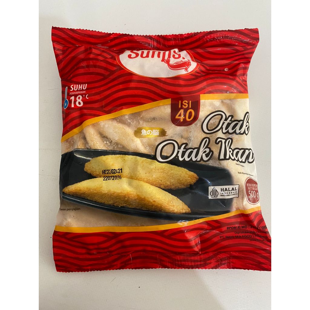 

Sunfish Otak Singapur Isi 40 500 gram