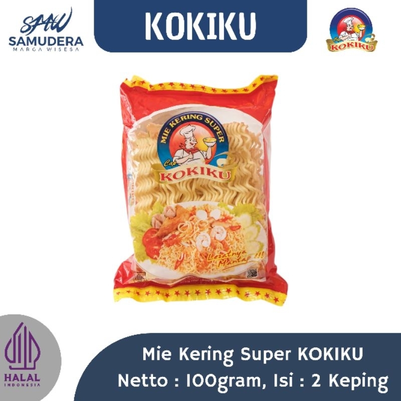 

KOKIKU/Mie Kering Super/Mie Telor Cap Kokiku (100gr)