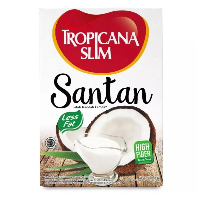 

Tropicana Slim Santan 5 sachet - Bantu Dukung Hidup Sehat