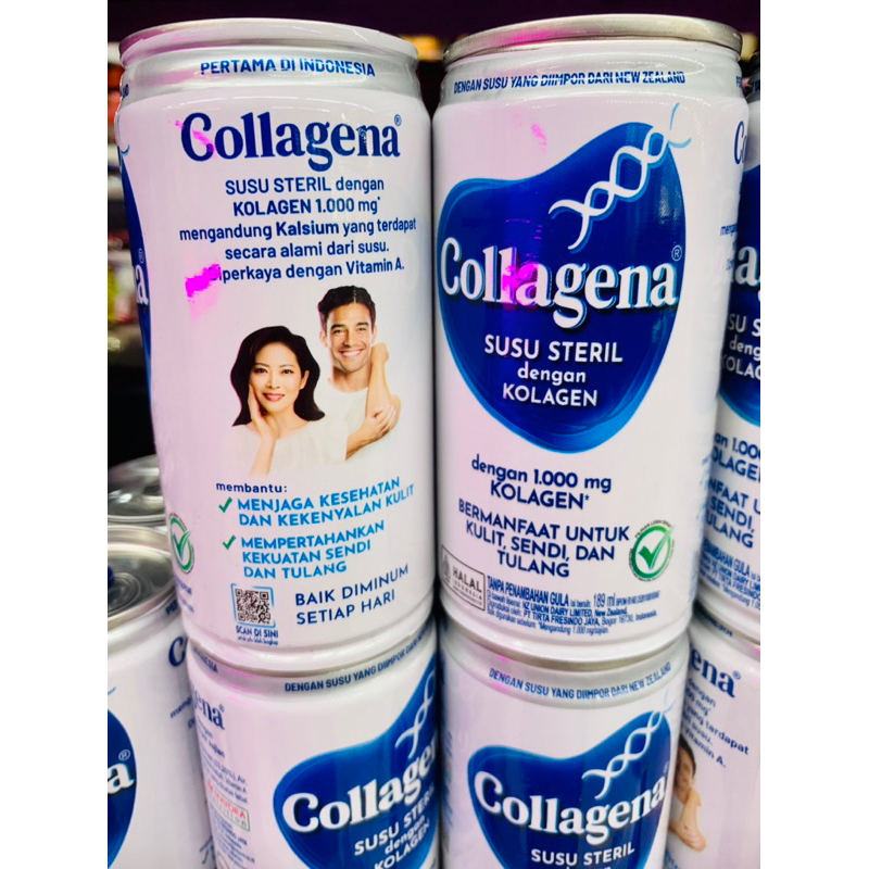 

Collagena Susu Cair Steril Kaleng 189 ml