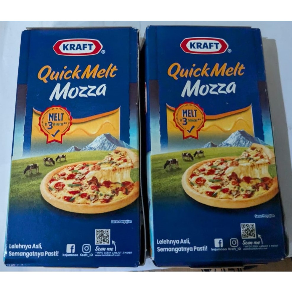 

Kraft Keju Quick Melt Mozza 150gr