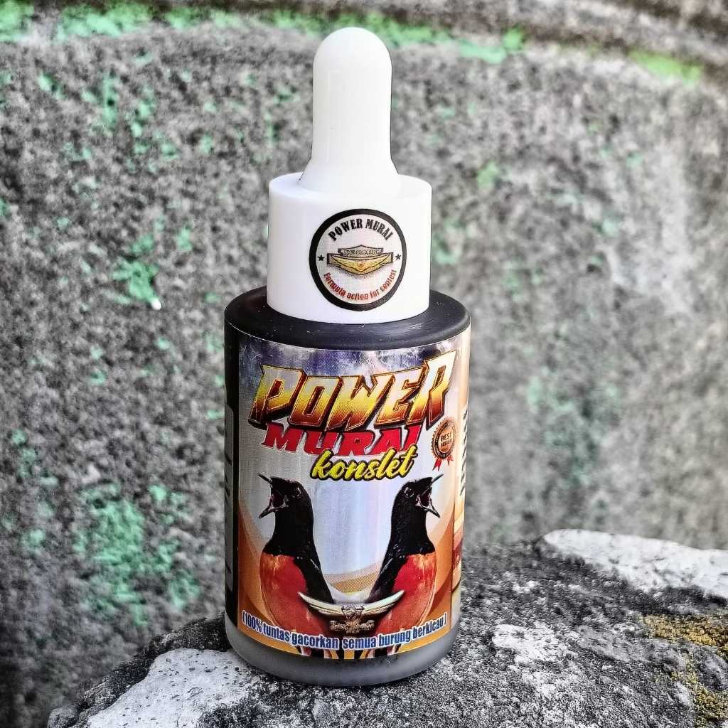 POWER MURAI KONSLET VITAMIN MURAI KACER KENARI CUCAK IJO LOMBA SUPLEMEN PENGGACOR SEKETIKA