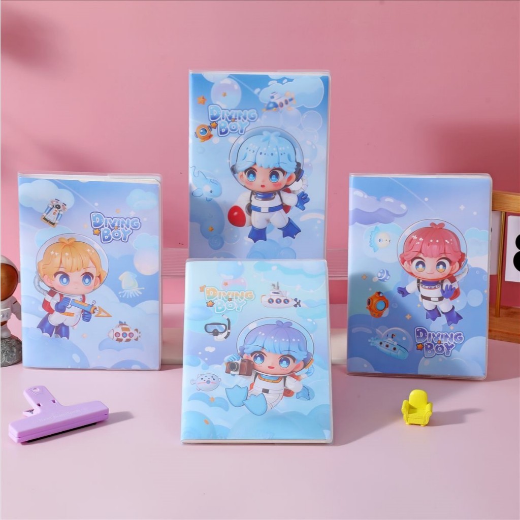 

NOTEBOOK A5 DEPAI A5-83 COVER MIKA 60 LEMBAR SPIRAL AESTHETIC BUKU DIARY MOTIF KARAKTER KLASIK BUKU TULIS CATATAN MURAH