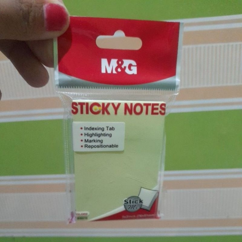 

STICKY NOTES 25 SHEETS 4 WARNA