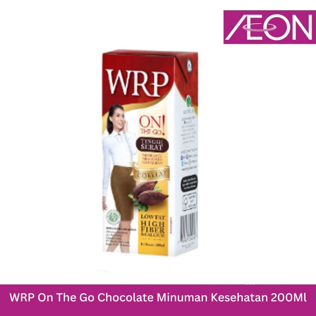 

WRP On The Go Chocolate Minuman Kesehatan 200Ml