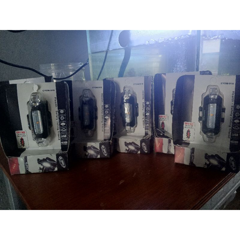 lampu sepeda multicollor warna warni