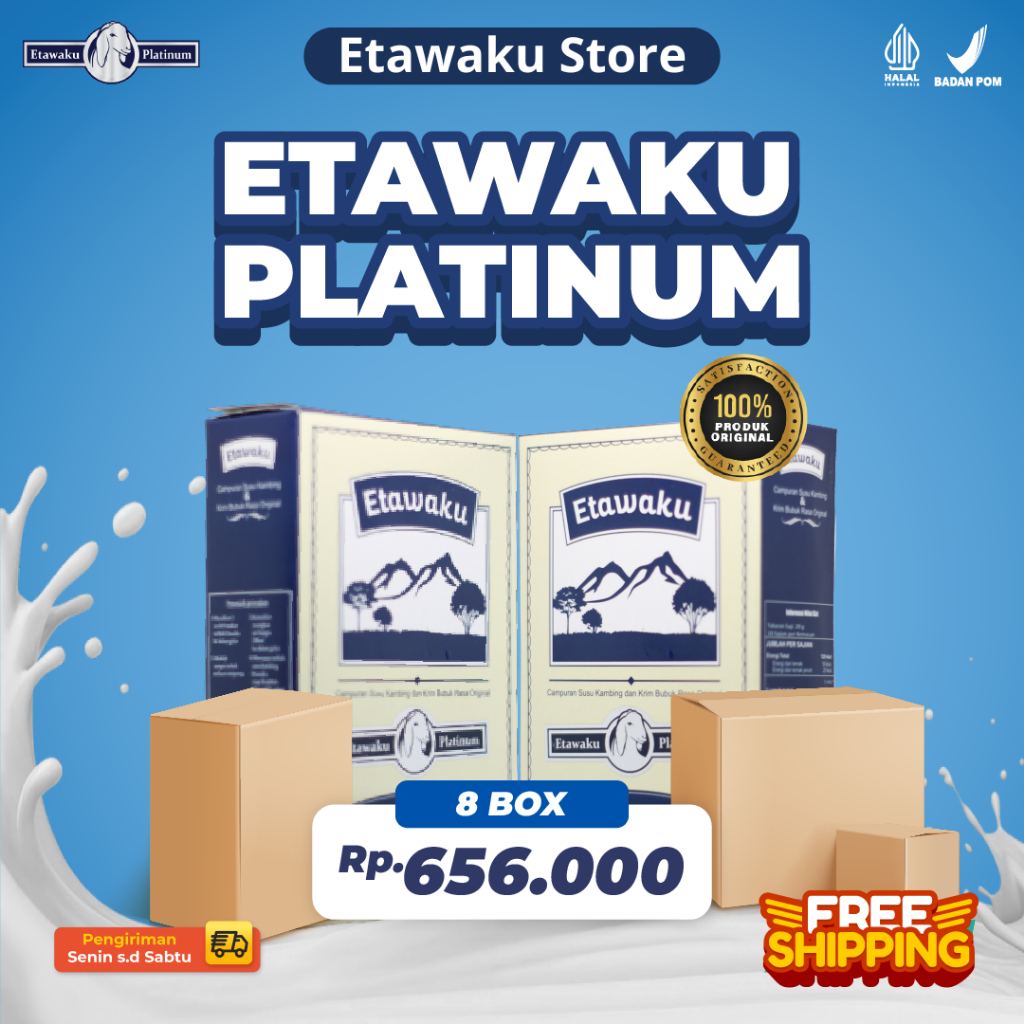 

Etawaku Susu Etawa Asma Sesak Napas Original 8 Box
