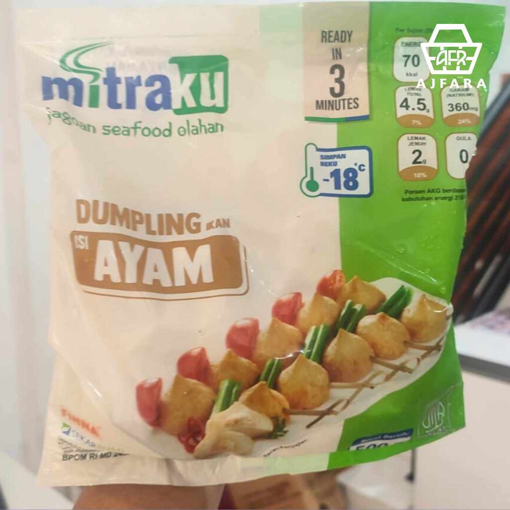 

Mitraku Dumpling Ikan Isi Ayam 500 gram