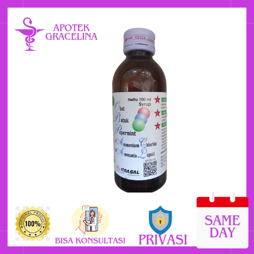 OBAT BATUK PEPPERMINT (OBP) ITRASAL 100 ML