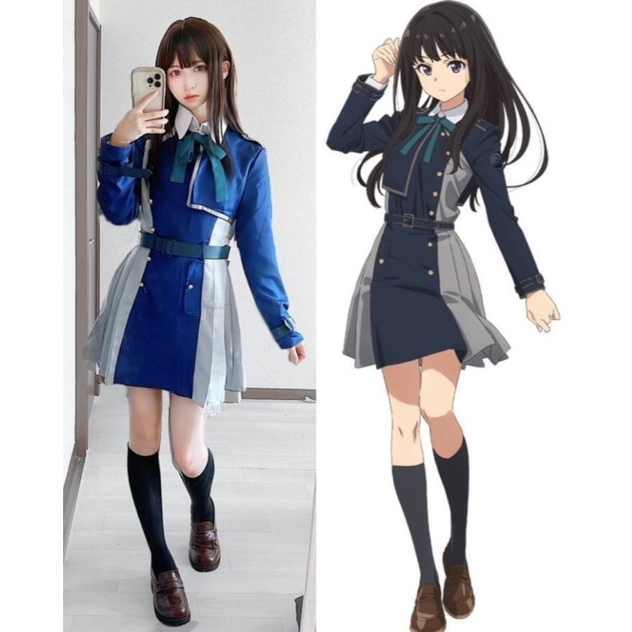 (PDS)  INOUE TAKINA LYCORIS COSPLAY RECOIL ANIME KOSTUM
