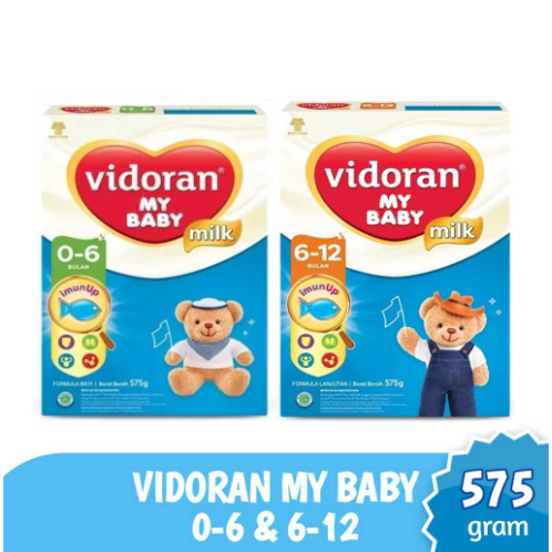 VIDORAN 0-6 DAN 6-12 BULAN 575 GR