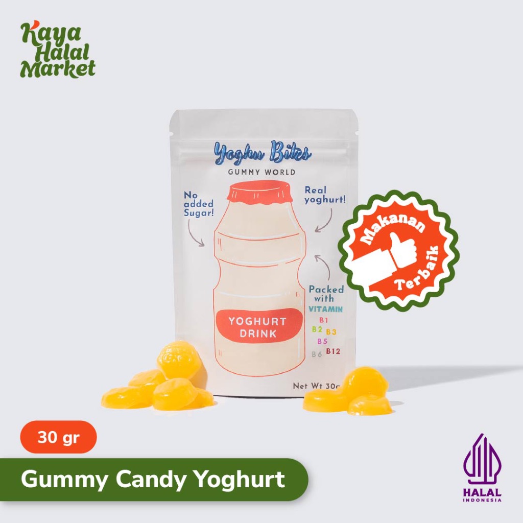 

Vitamin Gummy Candy Sugar Free Healthy Kaya Halal Market