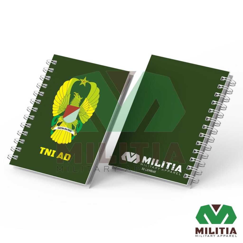 

Buku Catatan A6 Blocknote Tni Ad Angkatan Darat