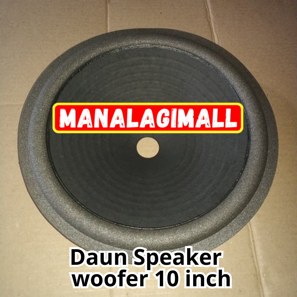Daun dan spon woofer 10 inch / daun speaker woofer 10 inch / Daun Speaker woofer 10 inch/daun speake