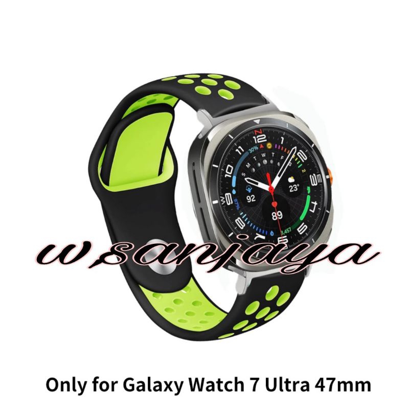 STRAP TALI JAM SAMSUNG GALAXY WATCH 7 ULTRA 47MM GALAXY WATCH 8 40MM 44MM NIKE SILICON KONEKTOR ACC