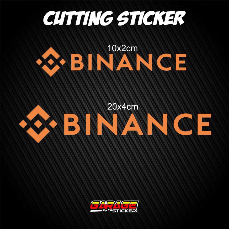 

Sticker binance cutting sticker