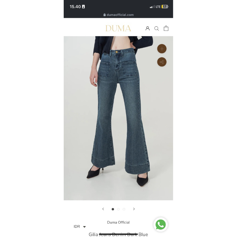 duma gilia jeans brand new with tag