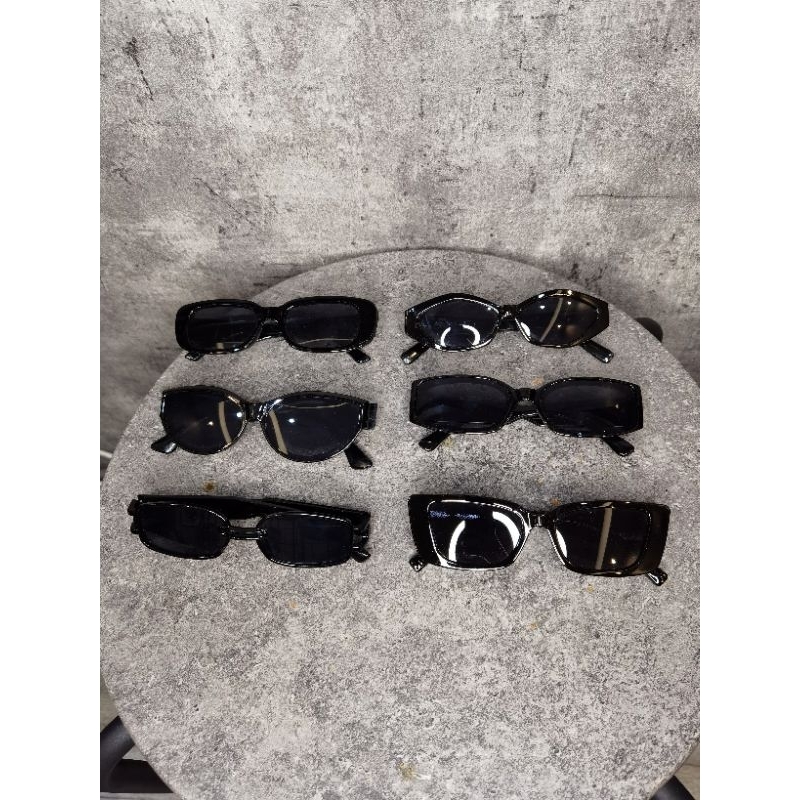 Kacamata hitam unisex/kacamata hitam fashion/kacamata hitam kekinian/kacamata hitam korean syle