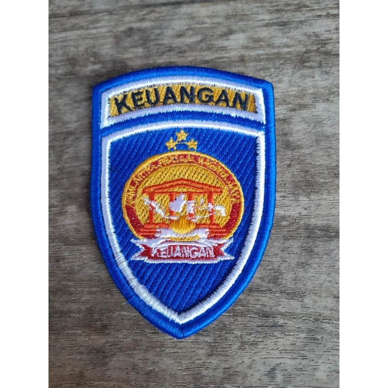 LOGO KEUANGAN POLRI TIMBUL 3D