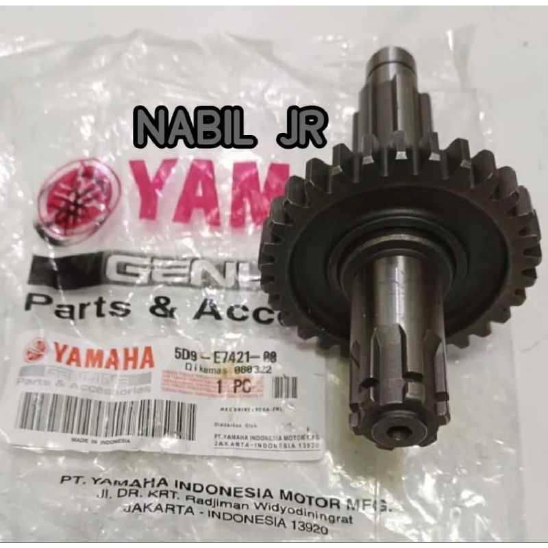 AS GEAR DEPAN GIGI TARIK 5D9 MOTOR YAMAHA VEGA ZR VEGA RR JUPITER Z NEW ROBOT ORIGINAL