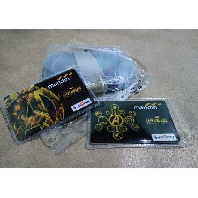 

Sampul Sarung Kartu Plastik Pelindung Kantong E-Toll Card Cover SP001