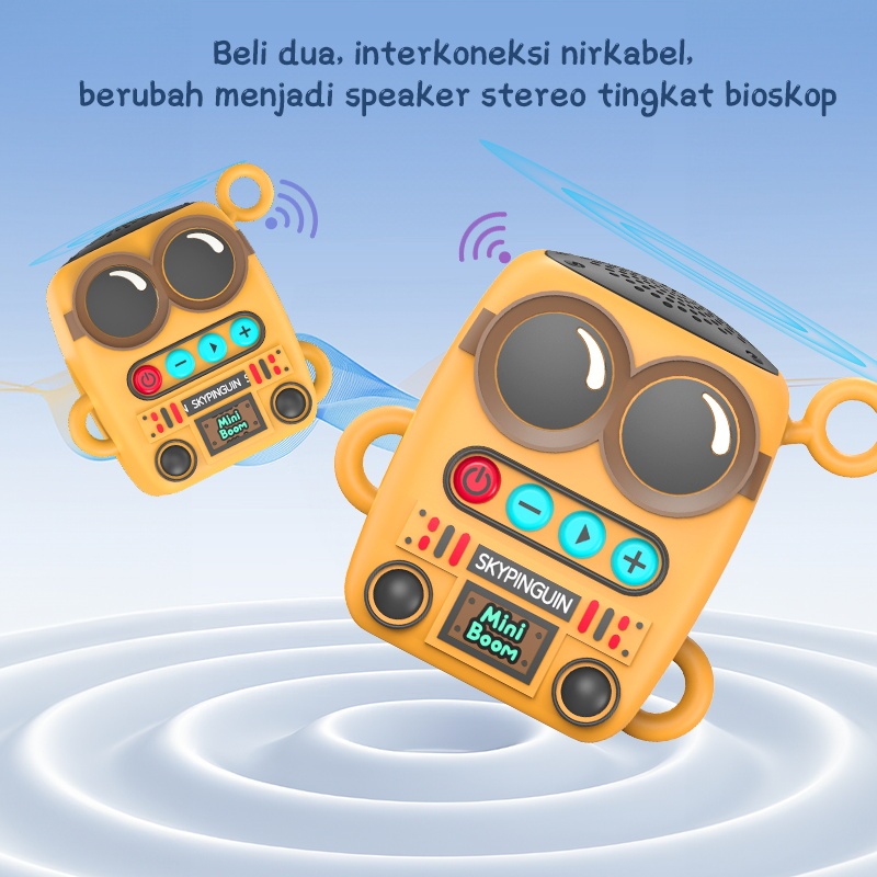 NEW PRODUCT JOVITECH SPEAKER BLUETOOTH MINI PORTABLE KARAKTER MINION LUCU WIRELESS SUPPORT BLUETOOTH