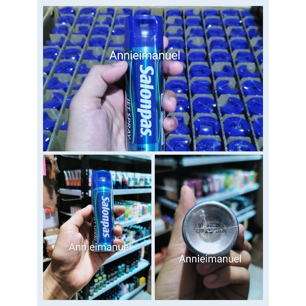 Salonpas Jet Spray Tersegel Original 60Ml