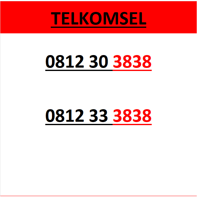 nomor cantik telkomsel simpati seri abab 3838 murah lengkap wn84 30000