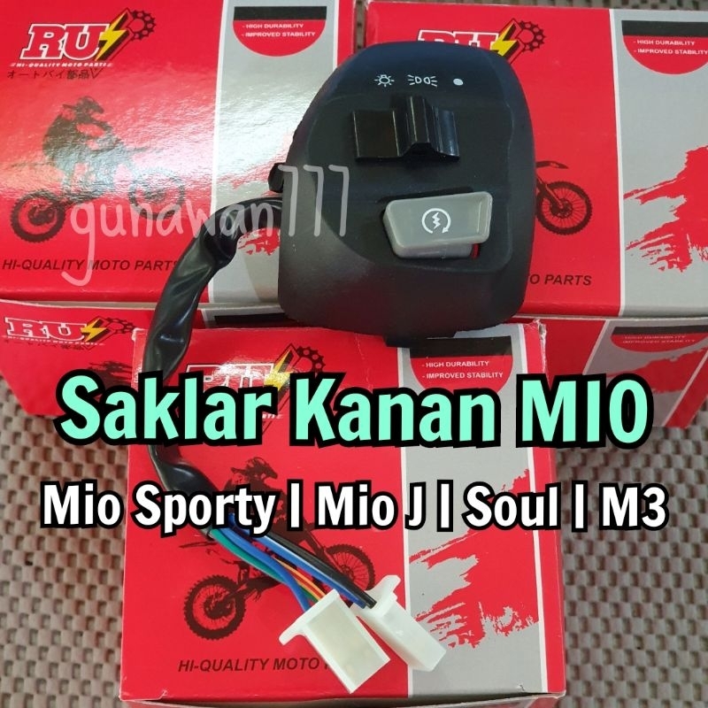 Saklar Kanan Saklar Starter Mio Sporty Mio J | Soul | M3