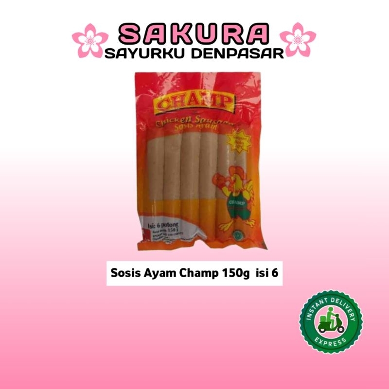 

Sosis Champ 150g isi 6pcs - SAKURA