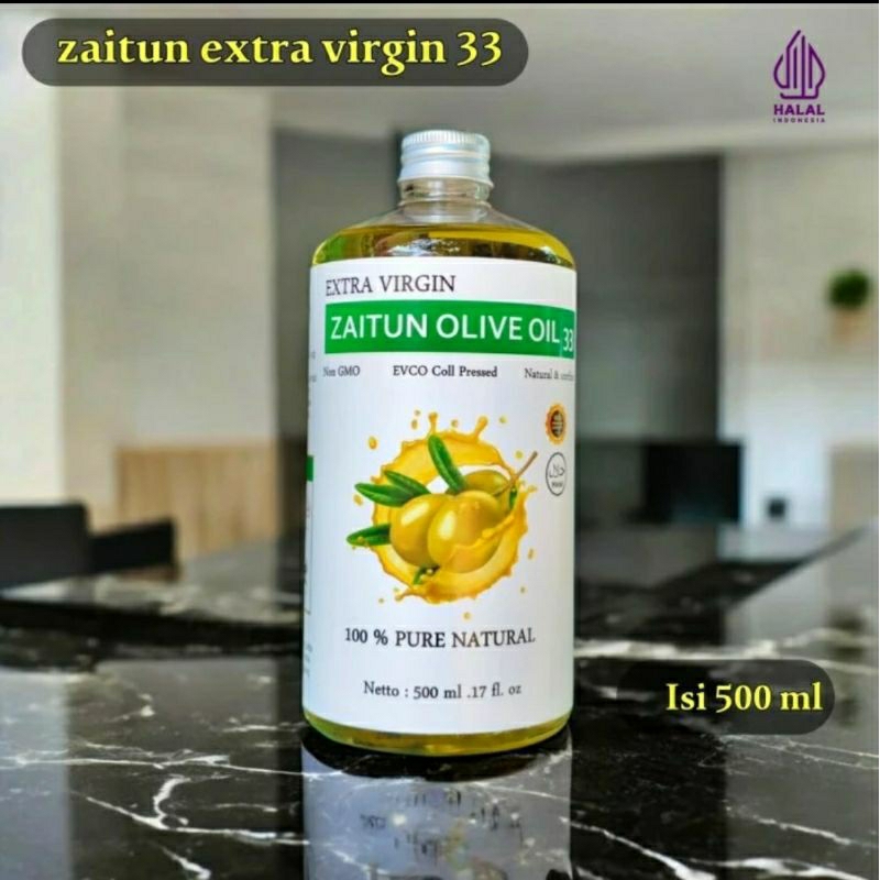 

Zaitun Extra Virgin Olive Oil 33 ukuran 500 ml