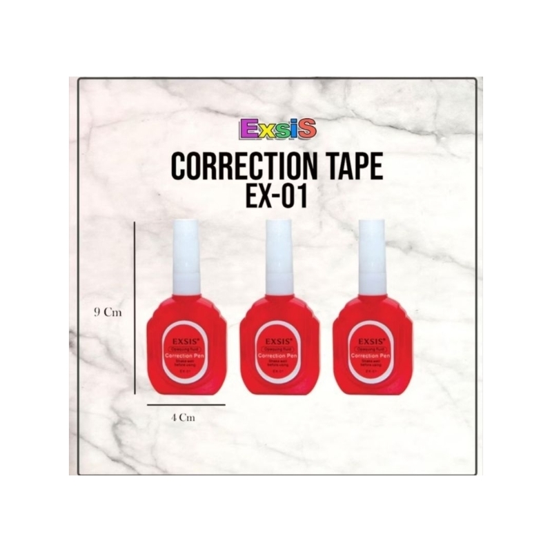 

Tipex Exsis / Correction Fluid / Tipex cair / Tip-ex Exsis EX01