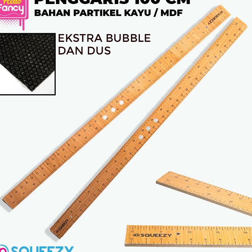 

LIMIT Penggaris Panjang Penggaris Kayu 1cm PARTIKEL KAYU MDF CCKY1