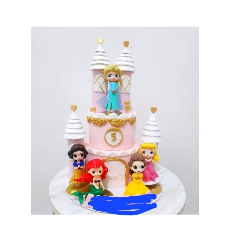 

kue ulang tahun dummy tema princess