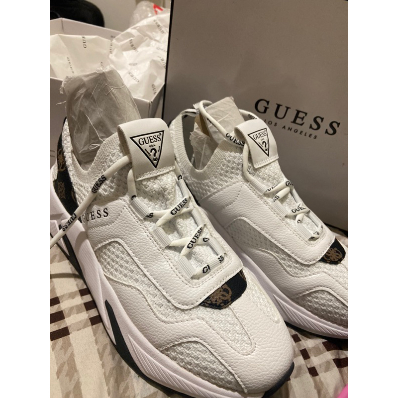 sepatu Guess Putih Original