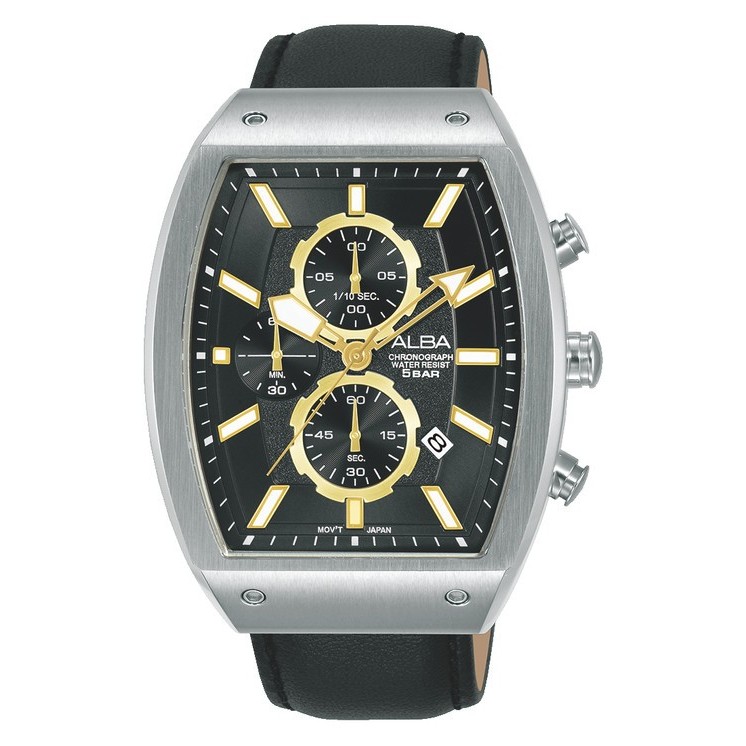 Jam Tangan Analog Pria Alba Active chrono AM3A01 Original