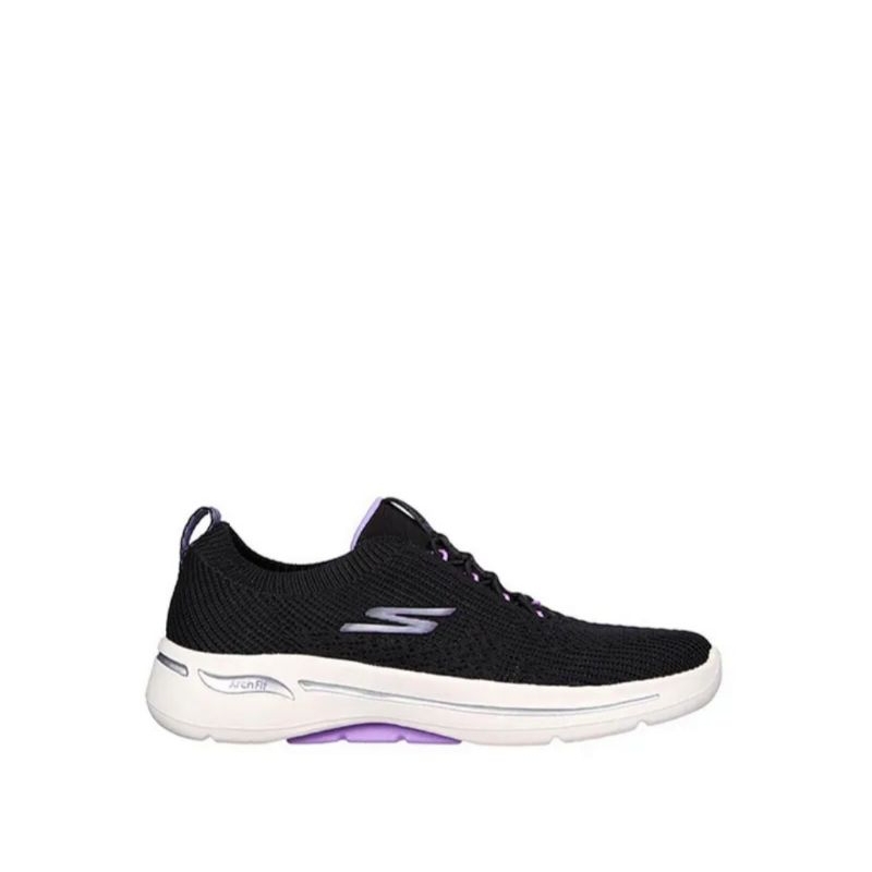 SKECHERS GO WALK ARCH FIT WOMEN'S WALKING SHOES - BLACK

