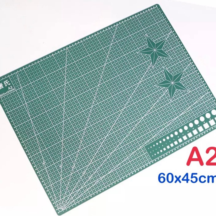 

BELI SEKARANG A2 PVC Cutting Mat Cutting Pad Board Double sided DIY Tool Cutting Board Papan Potong Kulit