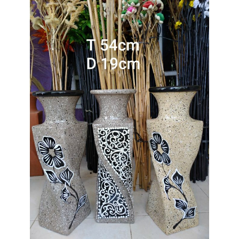 Vas Bunga / Guci Gerabah / Vas Guci Keramik