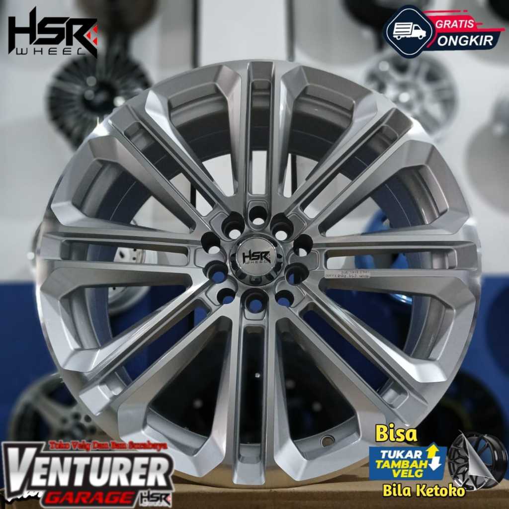 Velg Mobil R18 HSR ALKANI pelek racing ring 18 buat mobil new avanza xenia ft86 xpander innova