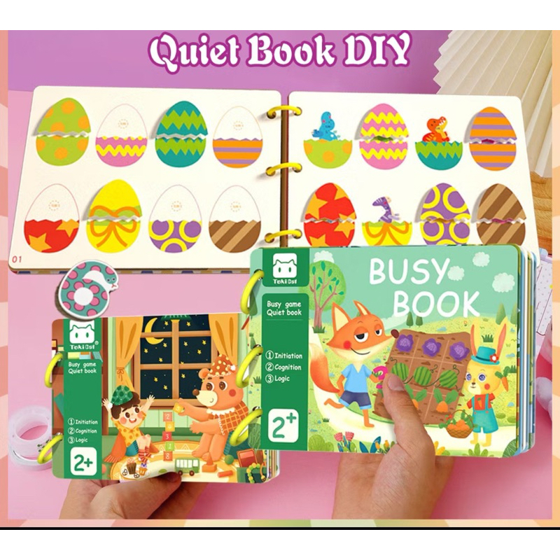 

Quiet Book Diy Busy Book Buku Edukasi Anak Buku Aktivitas Anak