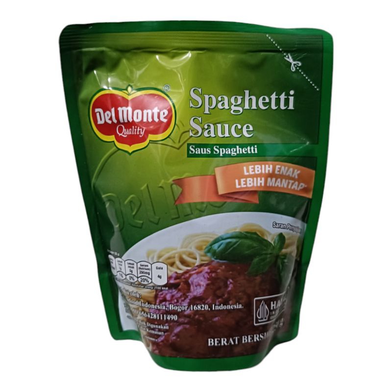 

Saus Spaghetti Delmonte 250gr