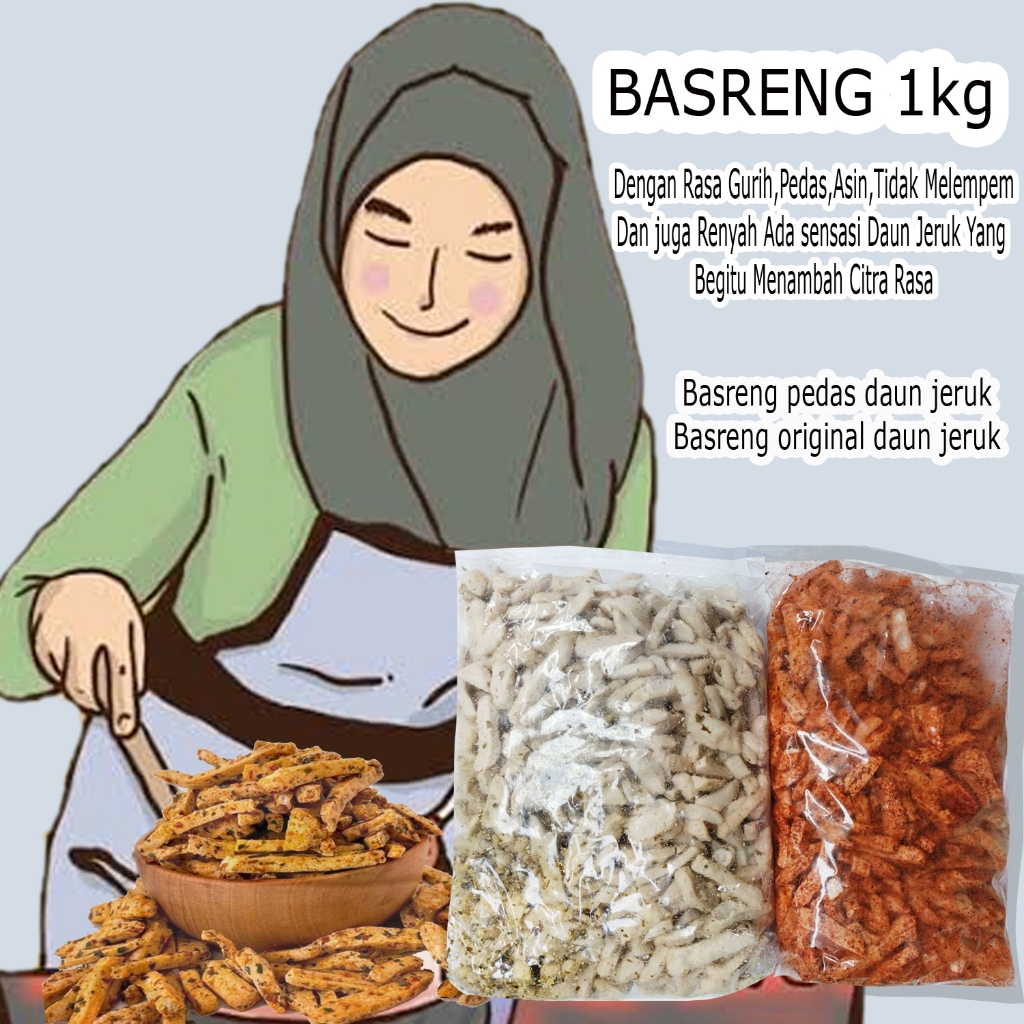 

Basreng Pedas Daun Jeruk 1kg